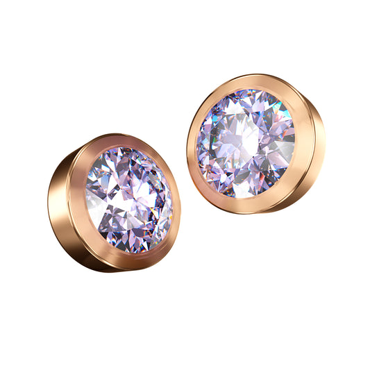 Shiny Circle Rosé Lavendel
